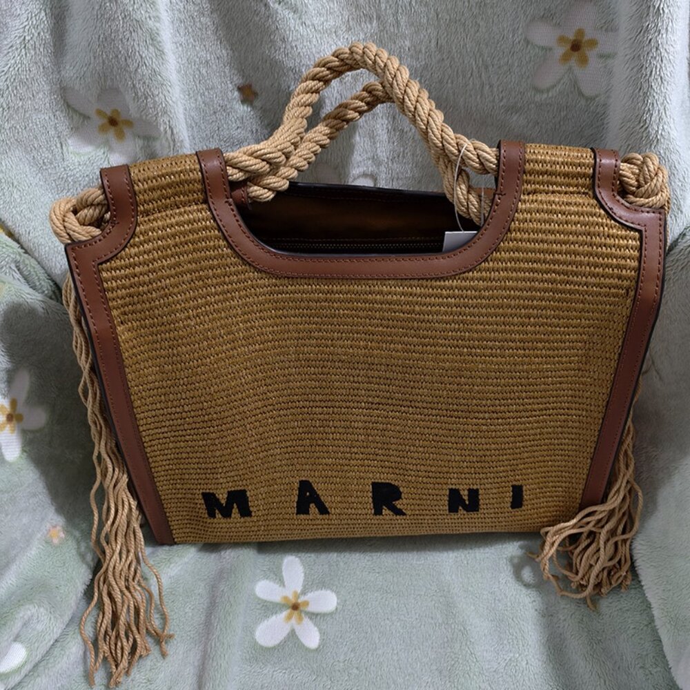 Marni Tan Tote Bag